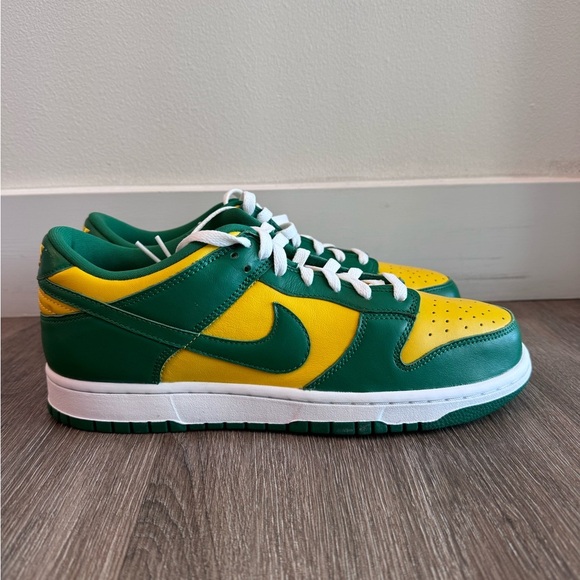 NWT Nike Dunk Low Brazil - Size 9.5 Men - Picture 6 of 11